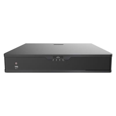 Uniview NVR304-32S-P16 Enregistreur vidéo sur réseau Noir, Vue principale