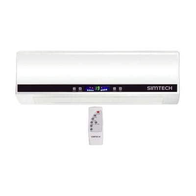 Ventilateur Chauffage SIMTECH Avec Télécommande - Blanc, Vue principale