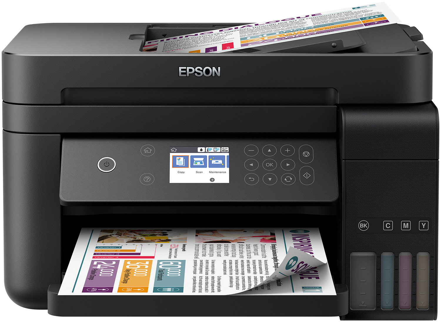 Epson Ecotank L6170 Jet Dencre A4 4800 X 1200 Dpi 33 Ppm Wifi Au Meilleur Prix En Tunisie 0601