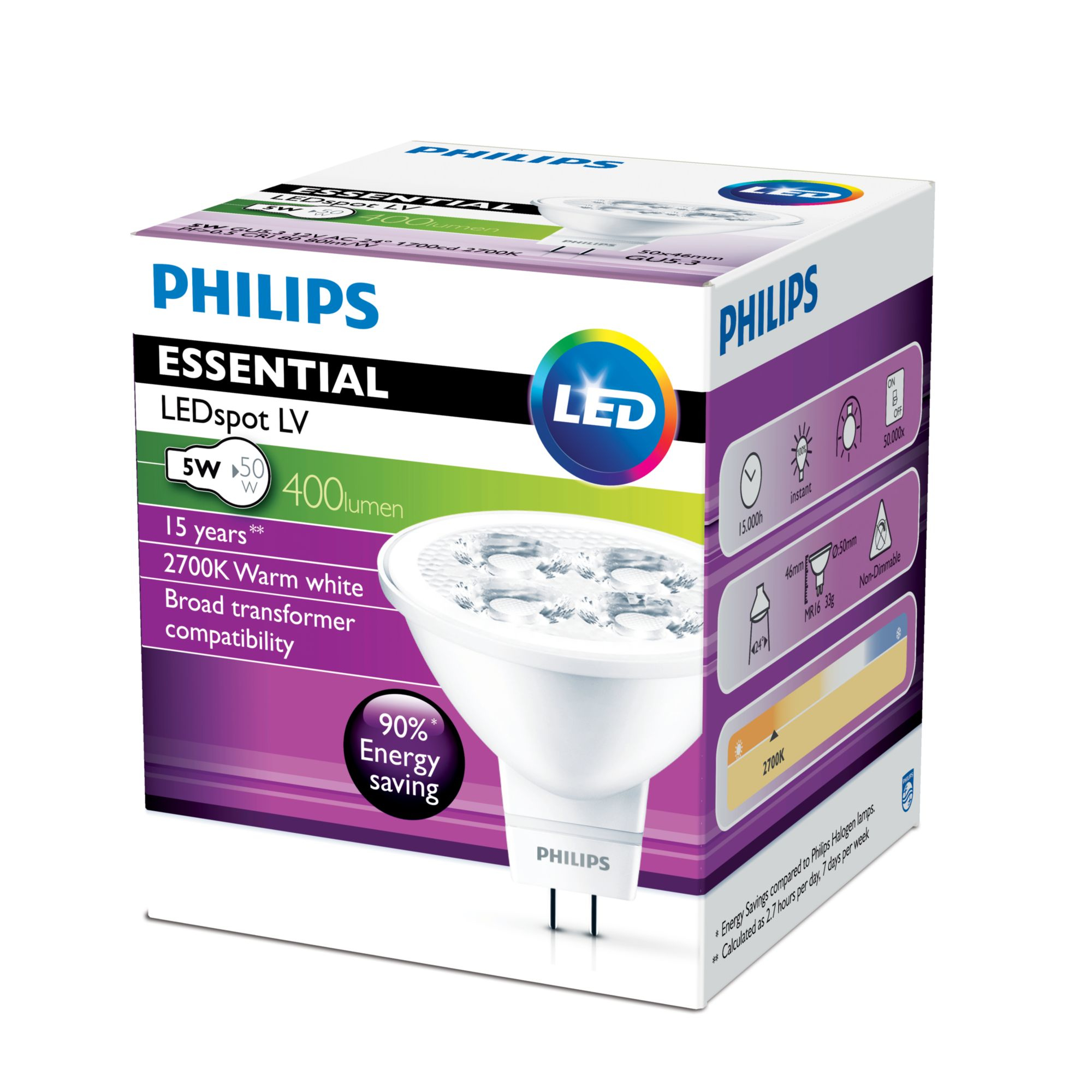 Светодиодные филипс купить. Cветододная лампа gu 5.3 «Philips». Philips gu5.3 3w. Philips gu5.3 3w 6500k. Лампа светодиодная Philips "Essential", цоколь gu5.3, 5w, 4000к.