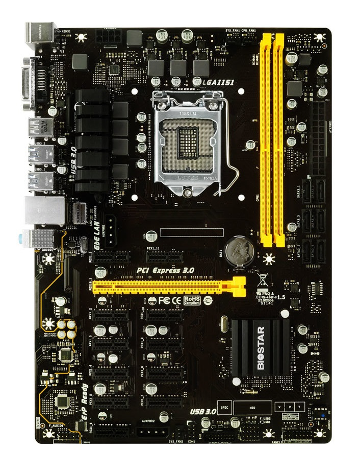 Biostar H310MHP Carte mère Intel® H310 LGA 1151 (Emplacement H4) Micro ATX  : : Informatique