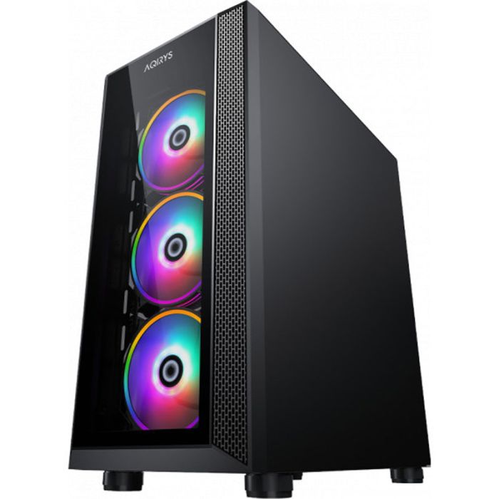 Boitier Pc Gamer AQIRYS ICARUS 5 Fans Ultra-Silent Noir